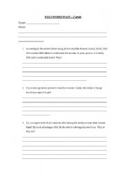 English worksheet: Creating a perfume