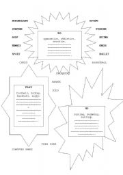 English worksheet: Do Play or Go