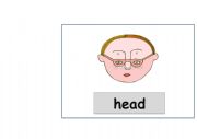 English worksheet: head