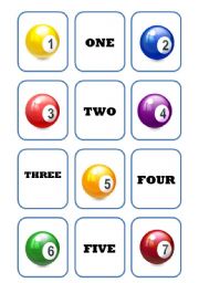 Number memory game (1-10)