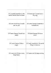 English worksheet: Conditionals Mingle Activity