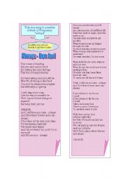 English Worksheet: Song Always by Bon Jovi