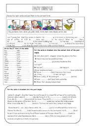 English Worksheet: Past Simple