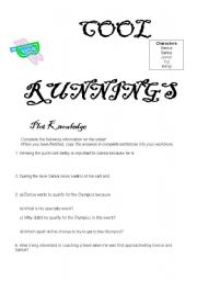 English Worksheet: Cool Runnings