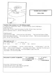 English Worksheet: I WISH I HAD 