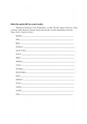 English worksheet: Reading and Writing quiz