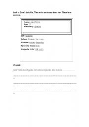 English Worksheet: Present Simple