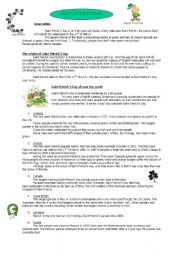 English Worksheet: Saint Patricks Day