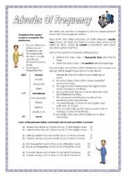 English Worksheet: Adverbs of frequency - Business English