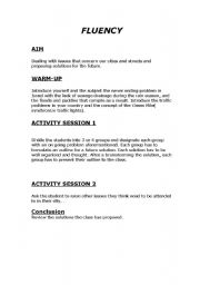 English Worksheet: Inner city problems
