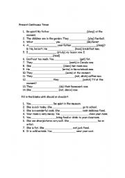 English worksheet: spot on 6 