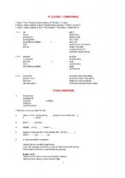 English worksheet: if conditionals