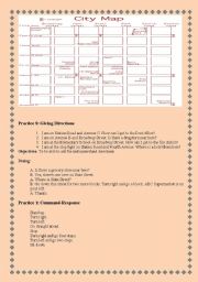 English Worksheet: Giving Directions