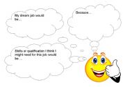 English Worksheet: My dream job