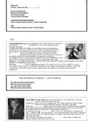 English Worksheet: Music that Rocks 3/6