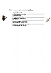 English worksheet: Worksheet III.