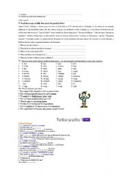 English worksheet: word form 