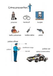 English worksheet: Police 