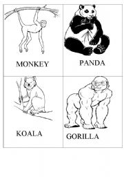 English worksheet: animals that live in the forest 2