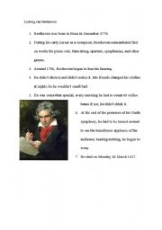 English worksheet: MUSIK