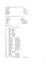 English Worksheet: Basic Vocabulary 