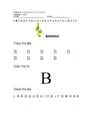 English Worksheet: alphabet