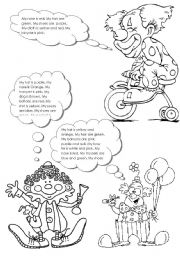 English Worksheet: Colouring page