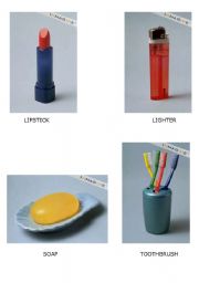 English worksheet: Everyday Objects