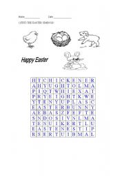 English worksheet: Easter.