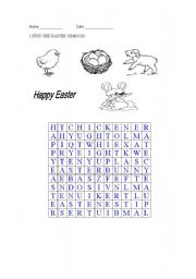 English Worksheet: Easter.