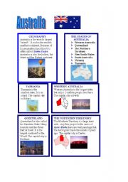 English Worksheet: Australia