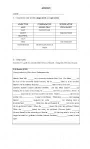 English Worksheet: DIAGNOSTIC TEST