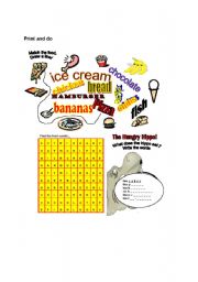 English Worksheet: unhealtly food 