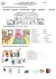 English Worksheet: LOTS OF EXERCISES FOR BEGINNERS