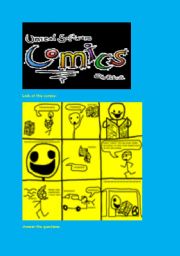 English Worksheet: Make a comics