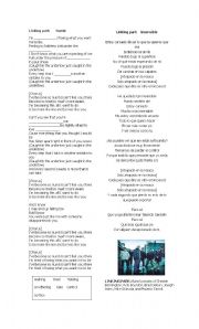 English Worksheet: really nice song!!!!