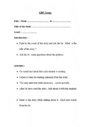 English Worksheet: GRP Grammar