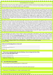 English Worksheet: READING AND LISTENING ACTIVITY ON  ESPERANTO* OF MONEY  WITH VOCABULARY CHART ;) DIAMOND FOR ADVANCE STUDENTS