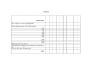 English Worksheet: Oral quiz