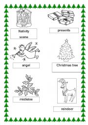 English worksheet: Cristmas Time part 2 of 2