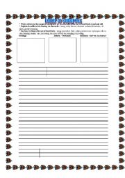 English worksheet: Letter to Cogress about Global Warming