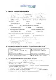 Grammar worksheet - Future Tense