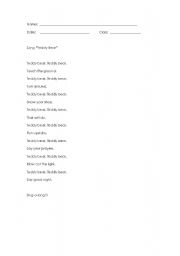 English Worksheet: 