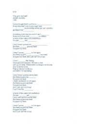 English worksheet: lyrics and melody movie