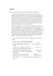 English worksheet: 5 pages of excesises on  punctuaation and spelling