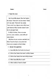 English worksheet: daily routines