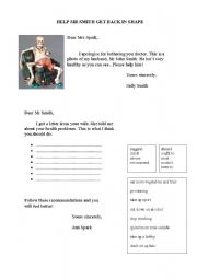 English Worksheet: poor Mr. Smith
