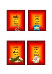 English Worksheet: card game - happy families