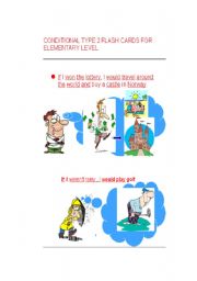 English Worksheet: Conditionals type 2 