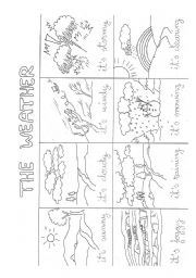 English Worksheet: THE WEATHER